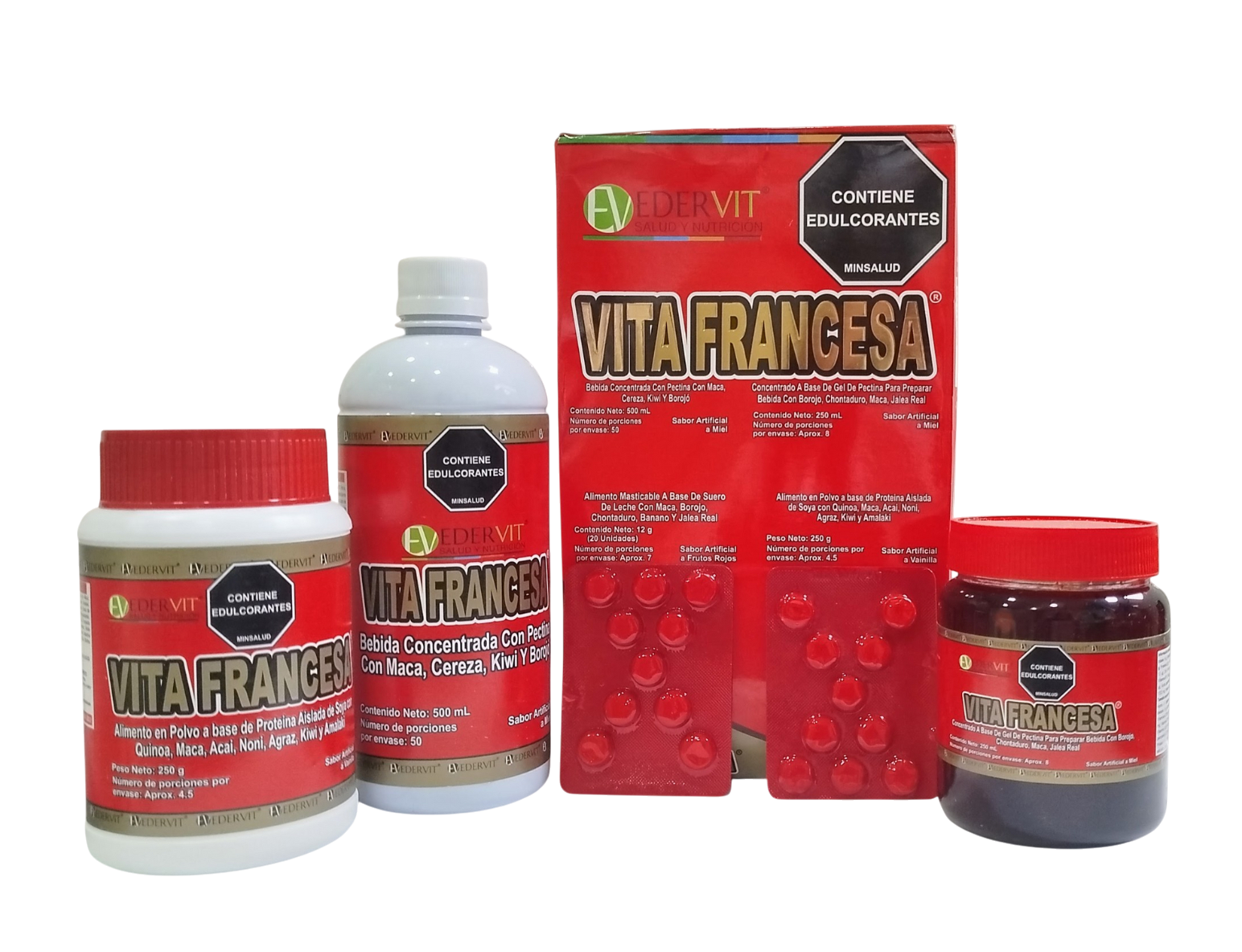 VITAFRANCESA KIT (4 PRESENTACIONES)
